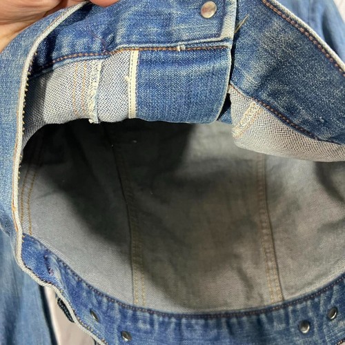 Vintage Maverick Blue Bell Wrangler Denim Jacket Size SMALL 36 Blue Made In USA - Picture 2 of 6