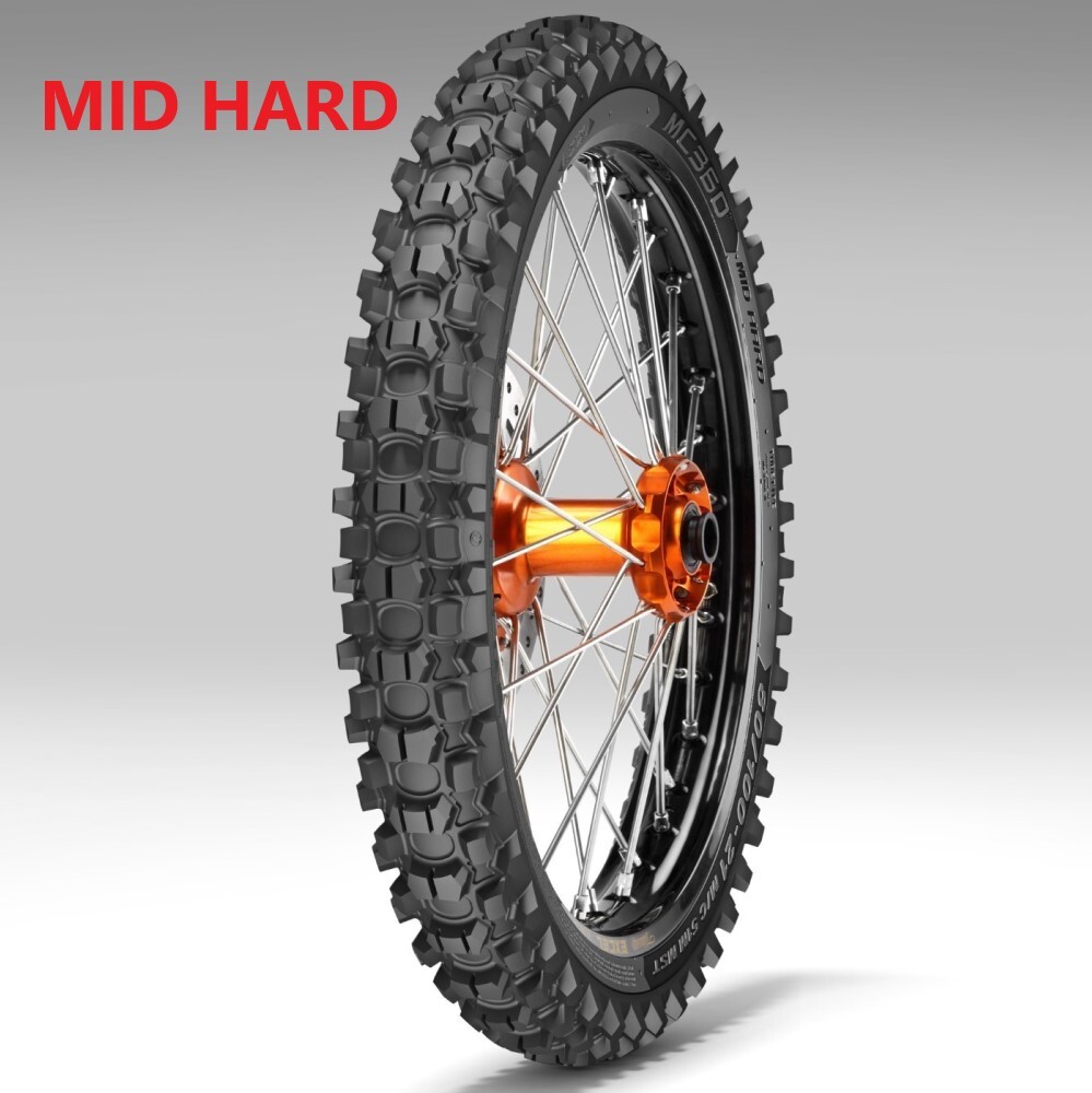 Road Legal MX Tyre Metzeler MC360 Mid Hard 90/90 -21 54M Front