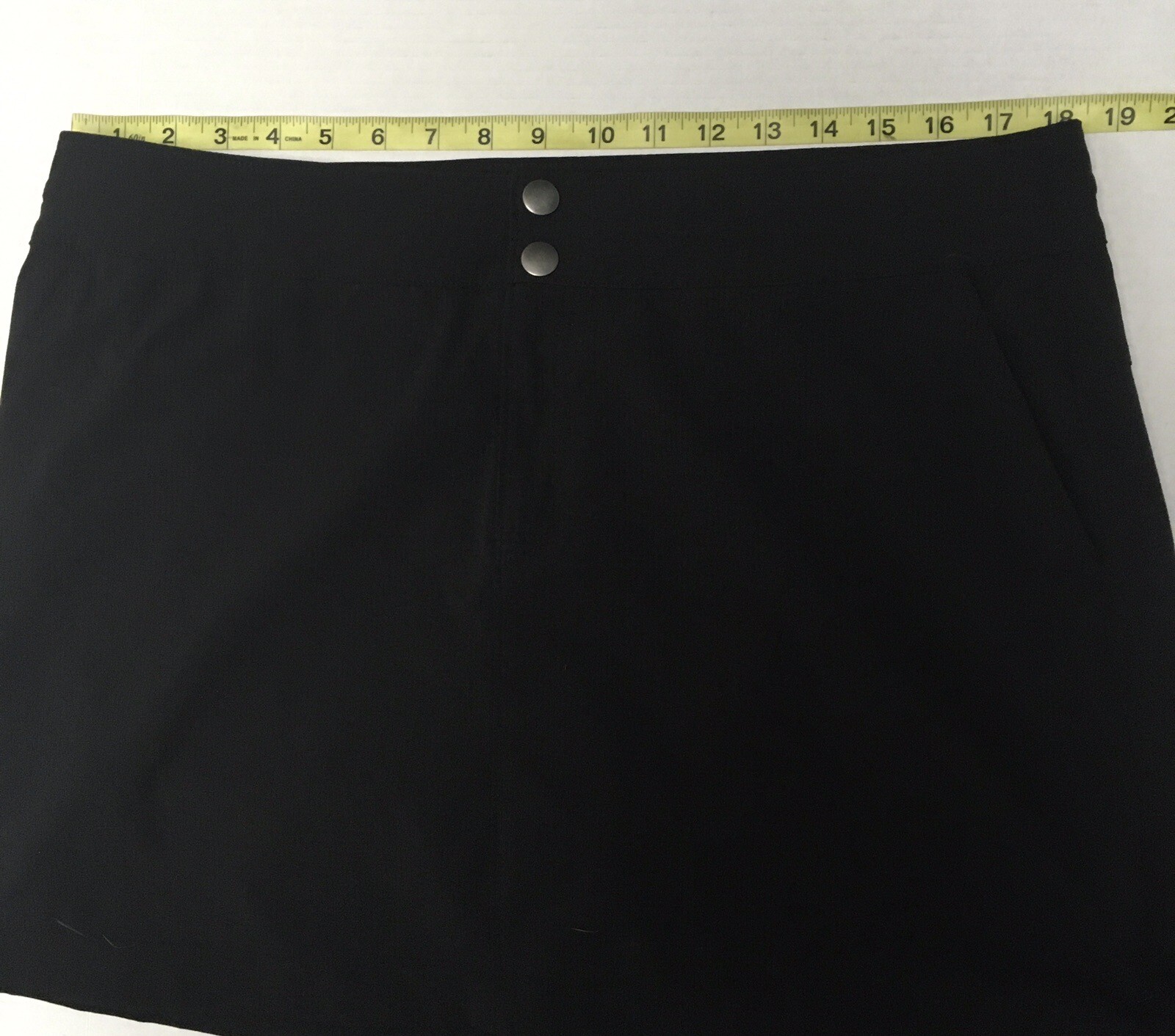 PRANA Solid Black Skort Stretch Celeste Lightweig… - image 11