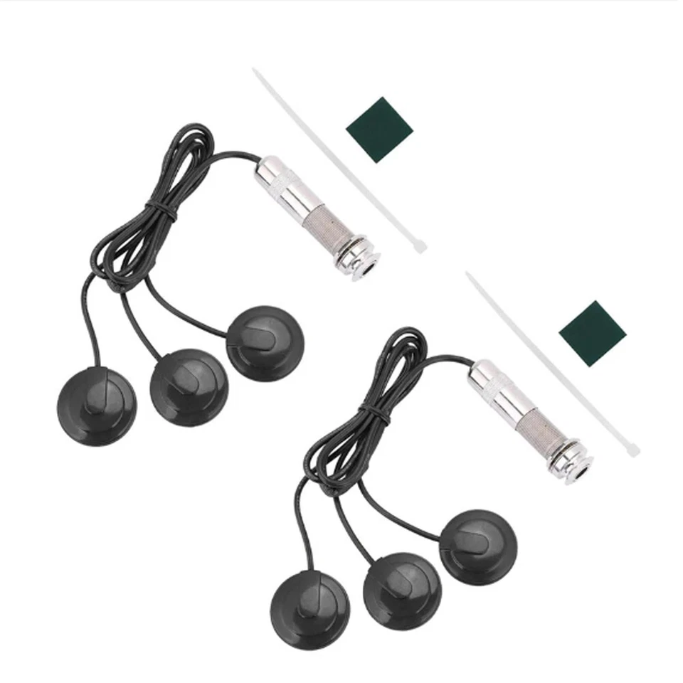 Acoustic Piezo Contact Microphone Pickup for Guitar Mandolin Violin Ukulele Folk - Image 2 of 4