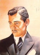 ATHENA POSTCARD MEN &WOMAN CLARK GABLE LARGE SIZE UNUSED USED GD PLUS V GD