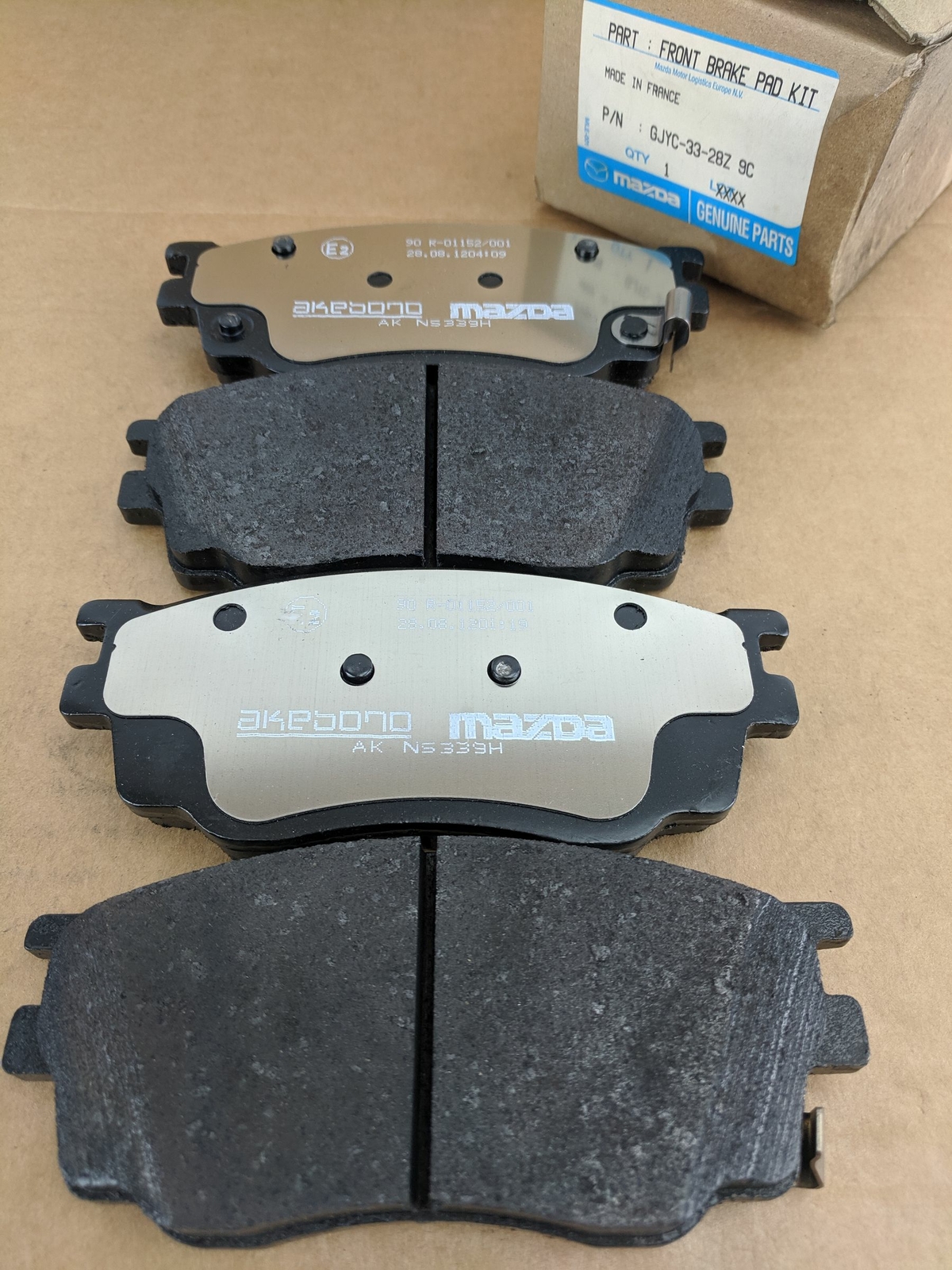 Mazda6 Mazda 6 1.8 Front Brake Pads Kit GJYC3328Z9C eBay