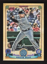 2019 Topps Gypsy Queen Baseball Austin Dean RC #199 Miami Marlins