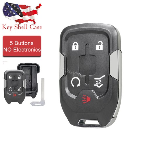 For 2018-2021 GMC Terrain Acadia Keyless Smart Remote Key Fob Case SHELL HYQ1EA