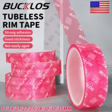 BUCKLOS Bicycle Tubeless Rim Tape 17/19/21/23/25/28/30/32/35mm*10M Wheel Tape
