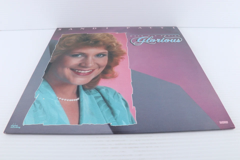 Sandi Patti – Make His Praise Glorious - 1988 12" LP Vinyl Record 7-01-906410-8 - Image 4 of 4