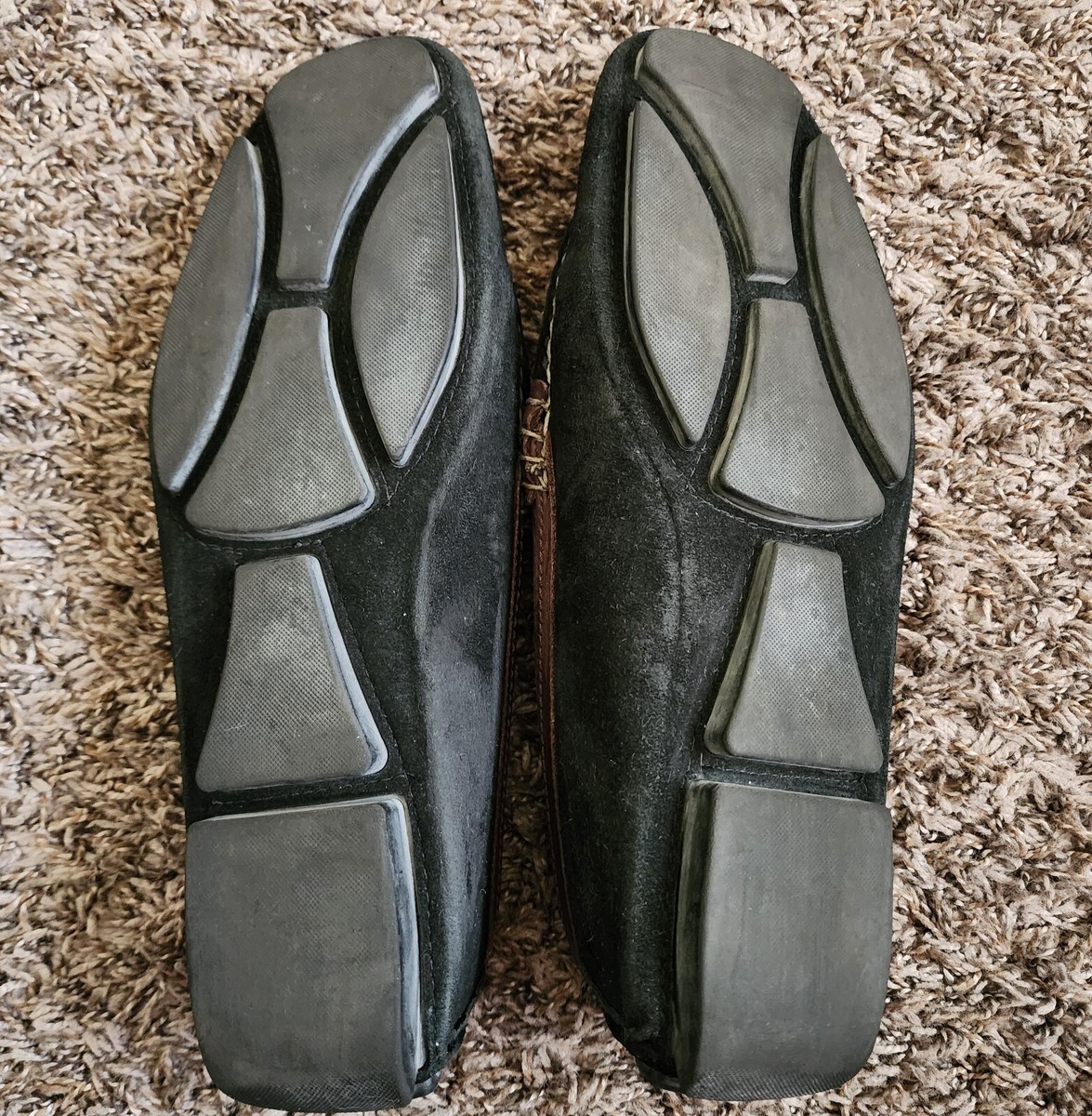 Allen Edmonds Black Suede Pasadena Driving Loafer Shoes  display picture 3