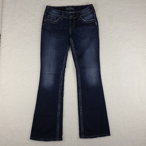 Jeans Bootcut Silver Jeans Suki Surplus - Taille W27 L34, Occasion Très Bon état, Poches à Rabat