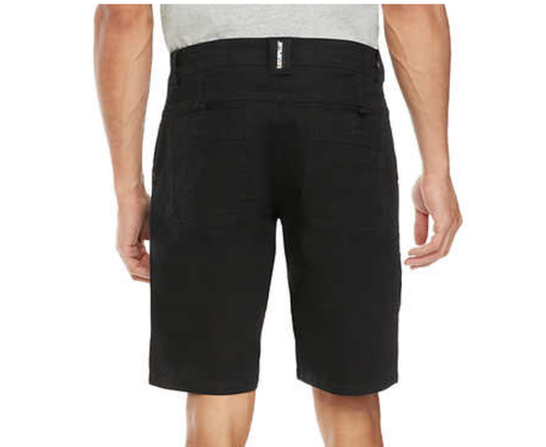 CAT Caterpillar Arbeitsshorts Herren 34 x 10" schwarz Canvas Taschen Stretch - Bild 5 von 15