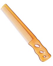 YS Park 231 Short Hair Design Comb Small - CAMEL