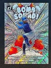 ORELVIS MARTINEZ 2023 Donruss Bomb Squad Rapture Parallel #BS5 Toronto Blue Jays