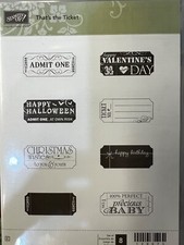 Stampin Up 100 Rubber Cling Stamp Sets Kits New Condition YOUR CHOICE