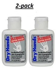 DRY HANDS 2 oz.(2 Bottles) Sport Grip Powder for Baseball, Golf, Pole Dancing