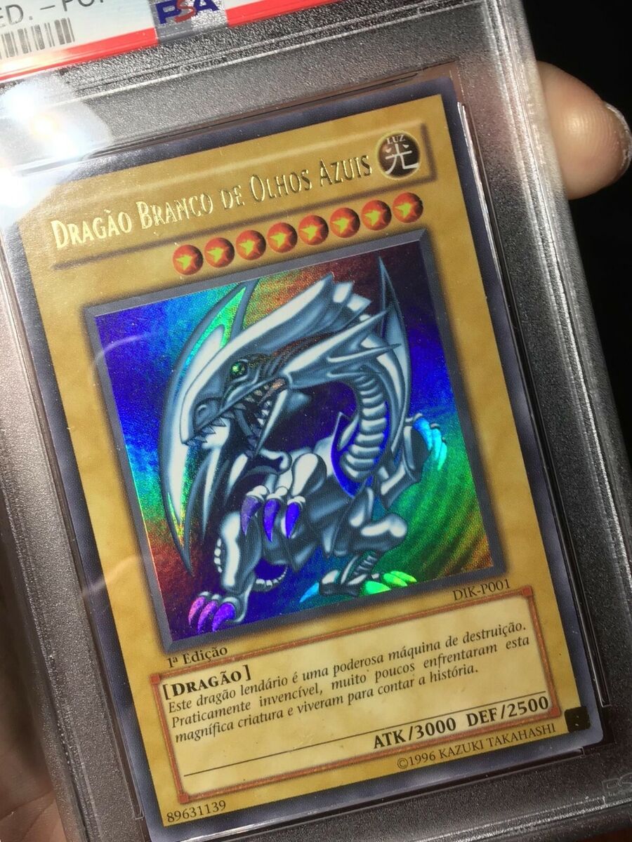 2002 Yu-Gi-Oh! Blue-Eyes White Dragon SDK-001 DIK-P001 1st 2002 Yu-Gi-Oh! Blue-Eyes White Dragon SDK-001 DIK-P001 1st