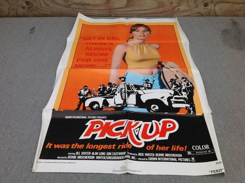 1975 Pickup Original Movie House Full Sheet Poster