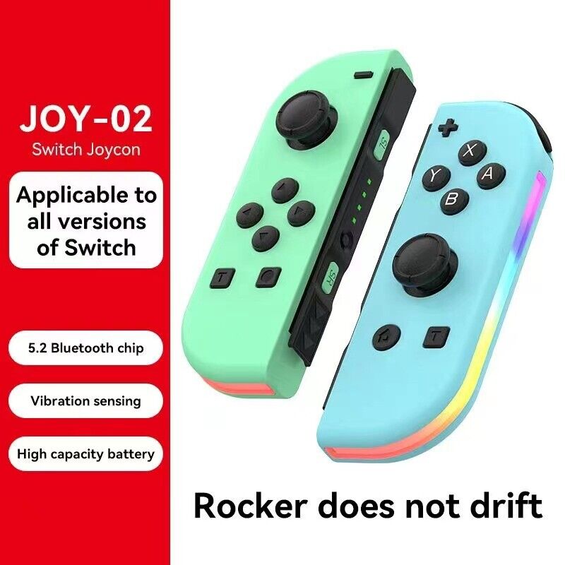 Controle Joystick Sem Fio Para Nintendo Switch Joy-con (l + r