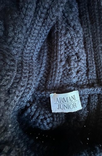 Wool Hat And Scarf Armani Junior - Picture 4 of 6