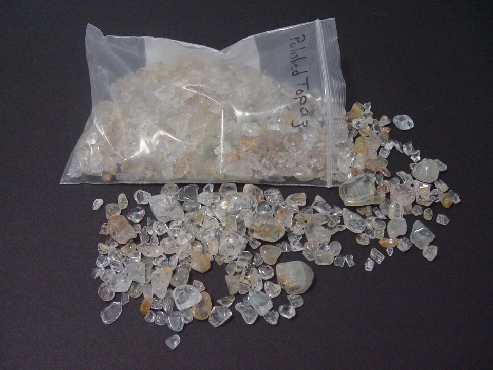 3 Pounds of Polished Topaz Rough - Image 2 of 3