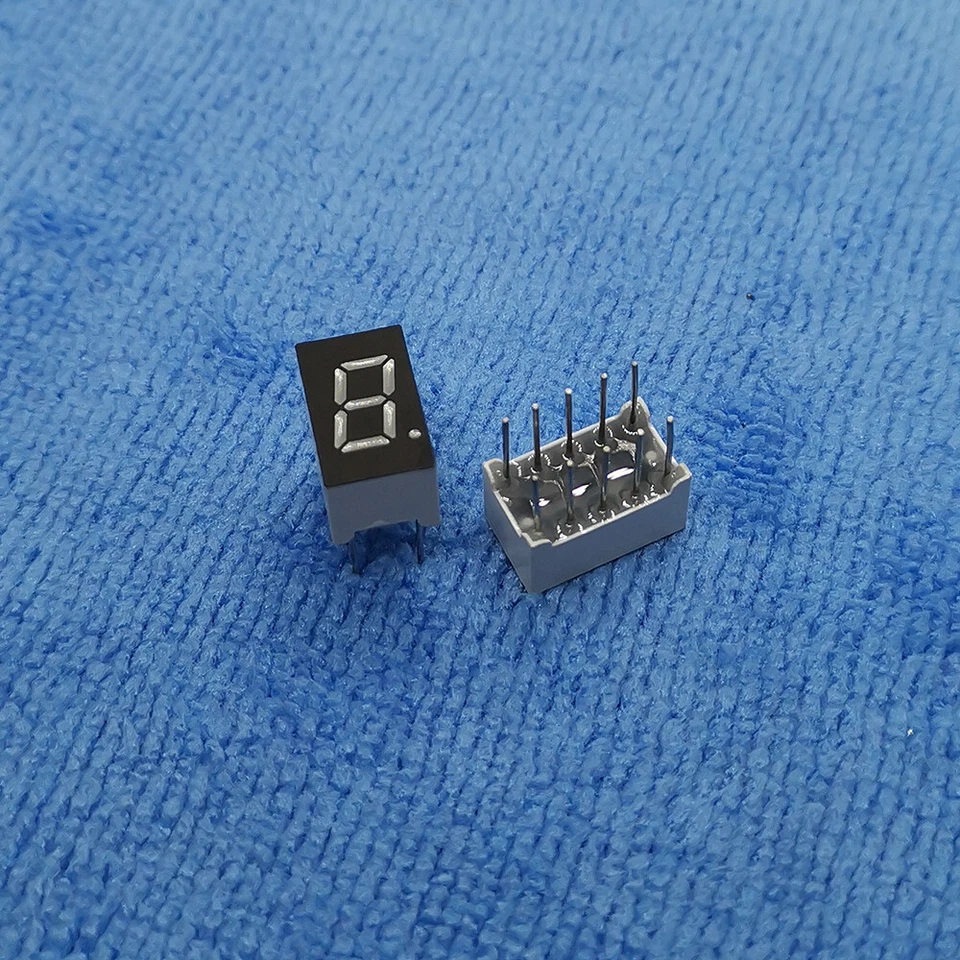 2pcs ~100pcs 0.3" 0.3 inch 7 Segment Display Yellow LED 1 Digit Common Cathode - Image 4 of 4