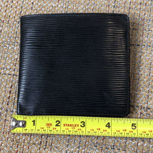 LOUIS VUITTON Marco Black Epi Leather BiFold Wallet SP0095 - Bild 16 von 16