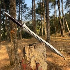 Custom Handmade Carbon Steel Blade Classical Viking Sword Hunting 32 inches