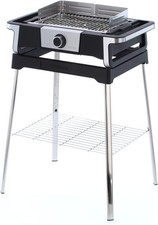 SEVERIN SENOA DigitalBOOST S Elektrogrill mit Untergestell Standgrill, Edelstahl