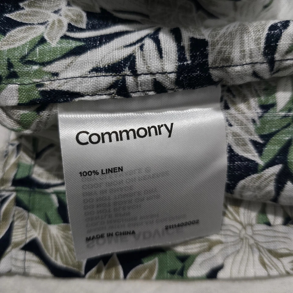 Commonry льняной Майка тропический принт размер AU 18 - Изображение 4 из 4