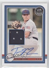 2025 Panini Stars and Stripes Teddy McGraw #USA-TM Auto 00l8