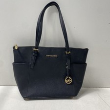Michael Kors Black Jet Set Travel Tote Bag