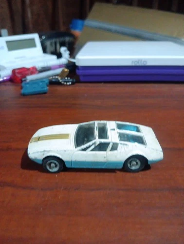 CORGI  TOYS GHIA 5000 MANGUSTA WITH DE TOMASO CHASSIS- Conditon Issues, As Is!