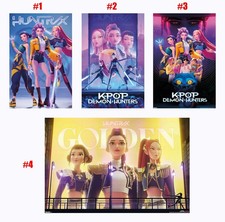 Netflix KPop Demon Hunters 2025, Huntrix Hero Group Wall Poster, official poster