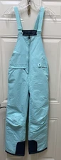 NWT Arctix Big Kids Azure Blue/Navy Accents Snow Bib Overalls Size L(14-16)