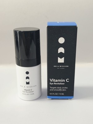 On a Mission CIARA Vitamin C Eye Revitalizer 0.5oz NIB