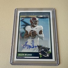 2025 SCORE JALEN MILROE SCORE AUTOGRAPH ROOKIE AUTO SP RC