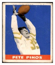 1948 LEAF # 16 PETE PIHOS EAGLES VG 519480 (KYCARDS)