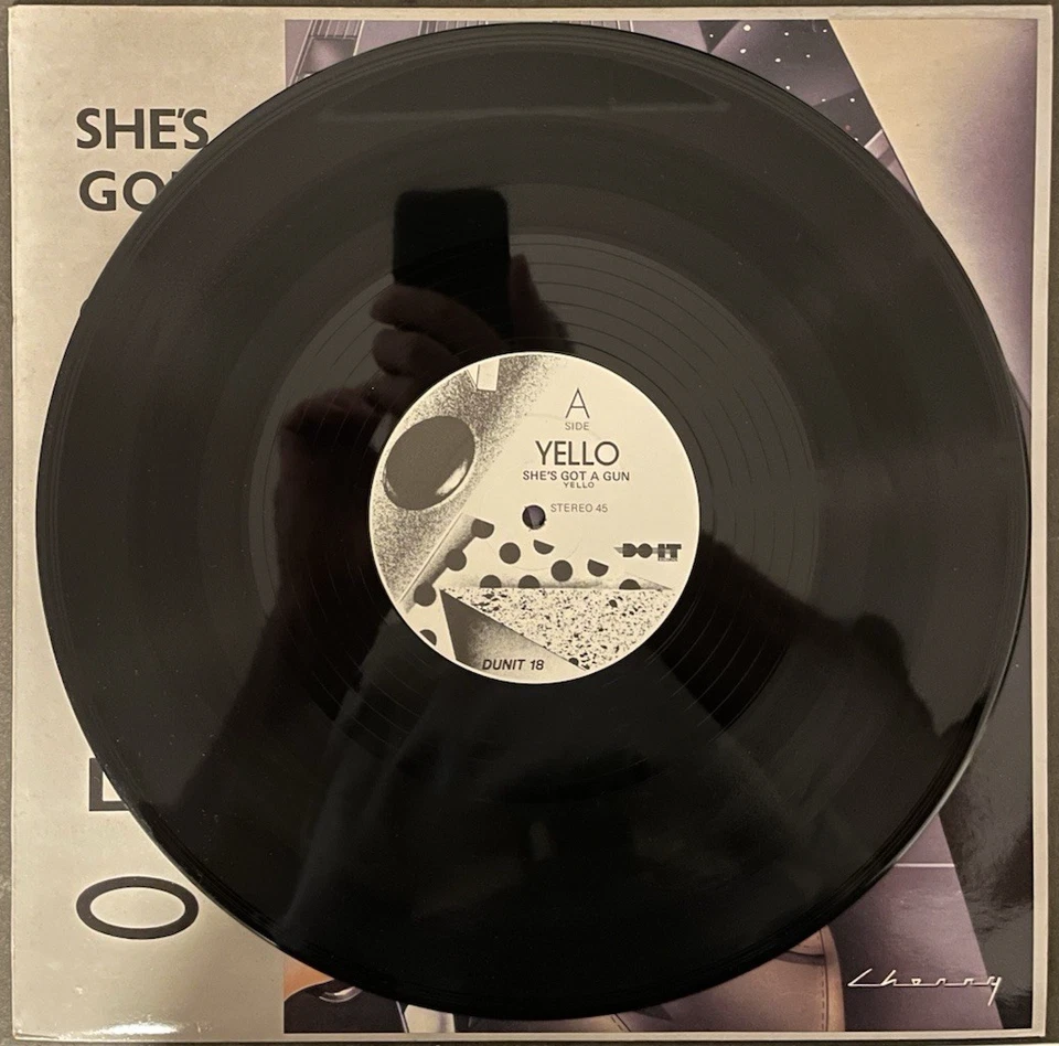 Yello She's Got A Gun- 12" U.K. Vinyl Maxi-Single (Do It Records) - New - Image 3 of 4