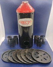 Gilbert Erector Set 1930's Boiler w/ Red Top, 6 Stacks 6 Turret Plates
