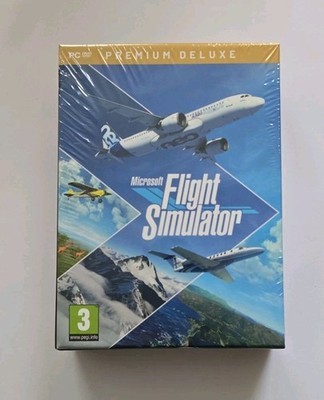 Microsoft Flight Simulator 2020 Premium Deluxe Box US Version Multi Language NEU