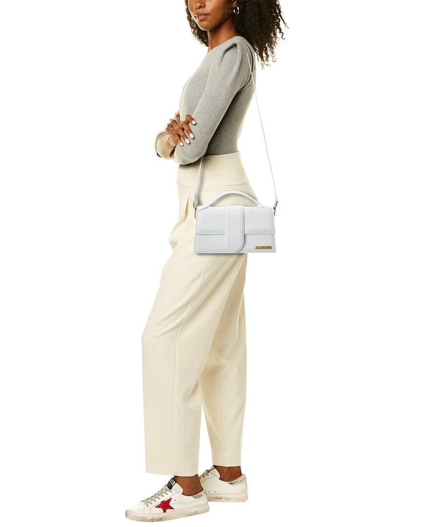 Borsa a tracolla Jacquemus Le Grand Bambino in pelle da donna Os