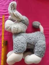 VTG 1990 Pooch Patrol TONKA Gray Poodle Dog Puppy Plush