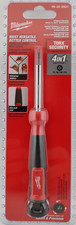 Milwaukee 48-22-2931 4-in-1 TORX Tamperproof Precision Multi-Bit Screwdriver