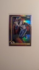 Topps Chrome Tutu Atwell Los Angeles Rams #167 2025 football leather parallel 