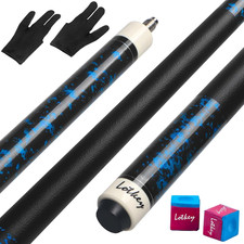 Pool Cue Stick,58"/52"/48"/42" Pool Cue Set of 4/2/1 Billiard Cues Sticks for Pr
