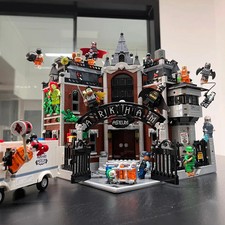 2026 New hero series Arkham Asylum model Building Block Decoration set, Hallowee