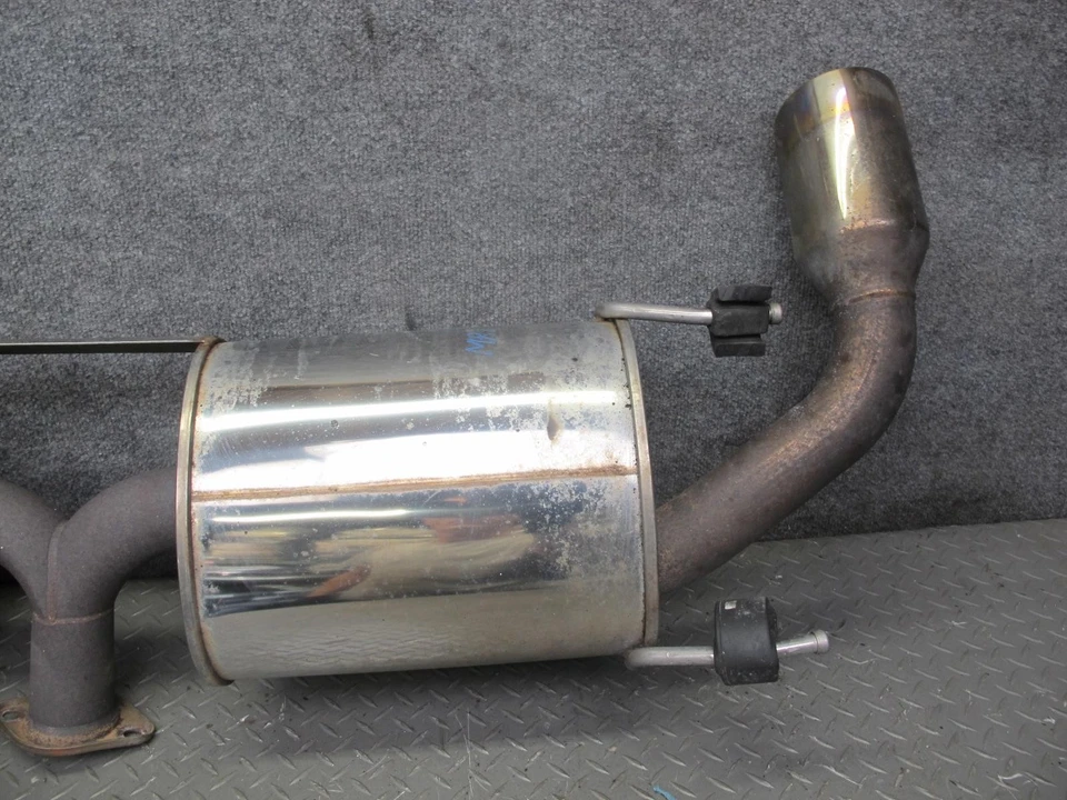 04-08 MAZDA RX8 REAR DUAL EXHAUST MUFFLER GREDDY - Image 3 of 4