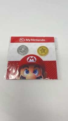 My Nintendo Rewards Platinum Point and Gold Point Coins Pin Set