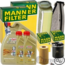 MANN INSPEKTIONSPAKET+7L CASTROL 5W-30 MOTORÖL passend für MERCEDES W/S204 C207 MANN INSPEKTIONSPAKET+7L CASTROL 5W-30 MOTORÖL passend für MERCEDES W/S204 C207