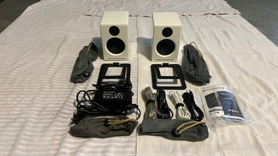 Audioengine A2+ Desktop Bluetooth Speakers - With Metal Stands   No Chips