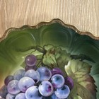 Set of 3 Zeh Scherzer & Co. Z. S. & Co Bavaria Grapes 9”Cabinet Plate gold VTG  — photo 6