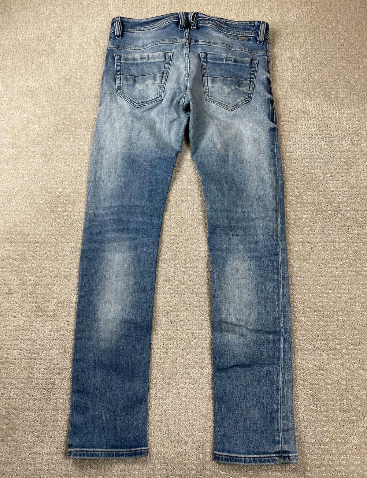 Diesel JEans Mens Size 29x32 Thommer Slim Skinny Light Wash Denim Skater Street